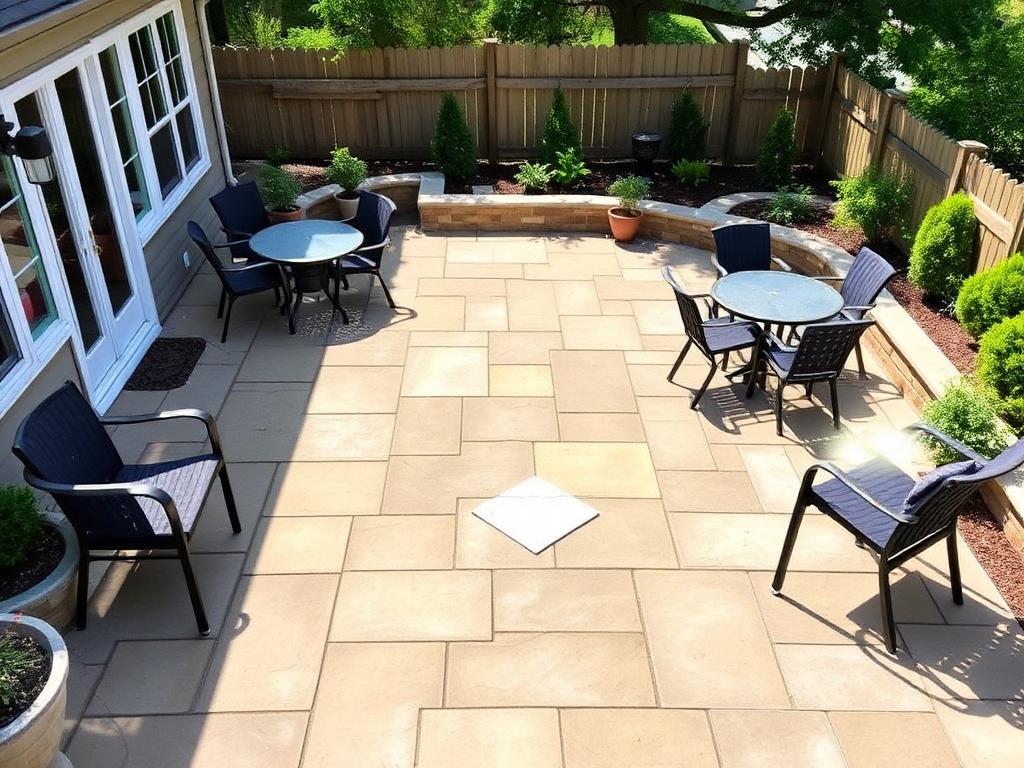 Backyard cookout & party cleanup after Royalty Touch Cleaning