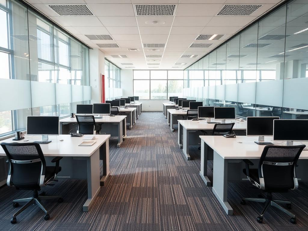 Commercial office turnover after Royalty Touch Cleaning
